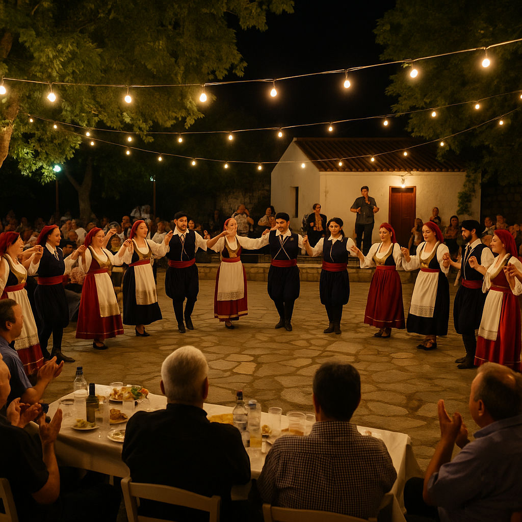 Dorffest auf Kreta